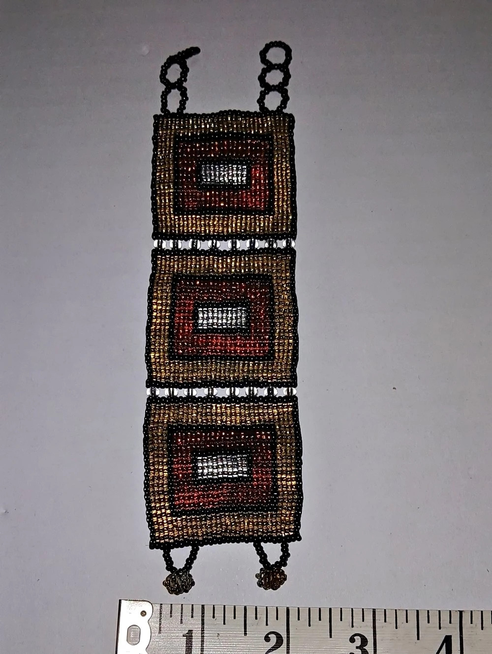 Beaded Bracelets Gold & Multicolor - Picture 6 of 7